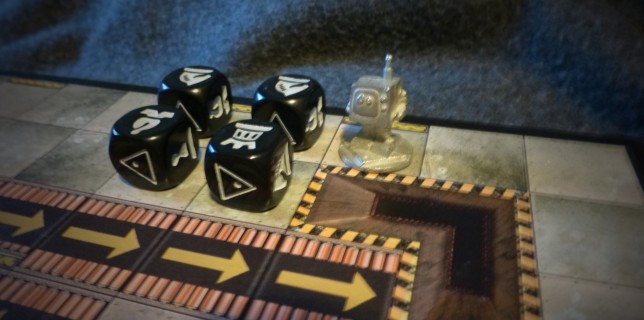 King Twonky and four chess dice pieces