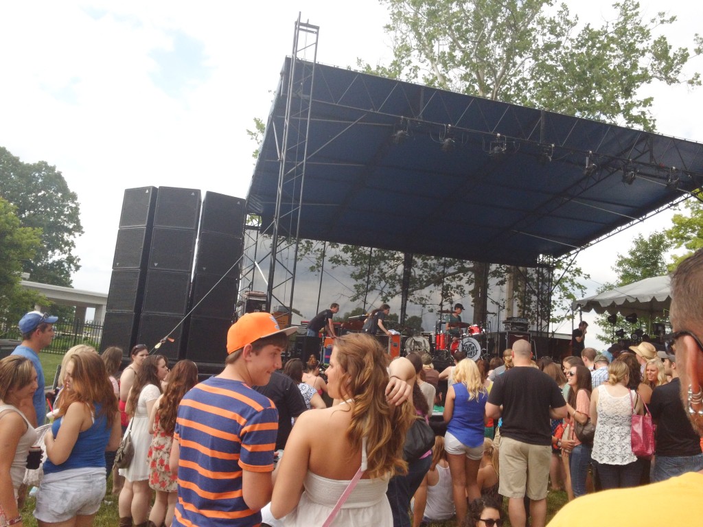 The sound stage