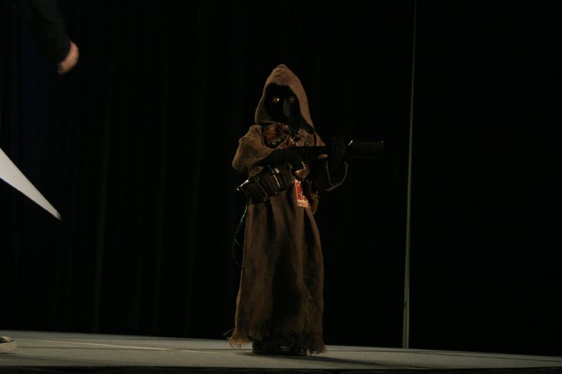 Jawa costume at Star Wars Celebration IV in 2007.