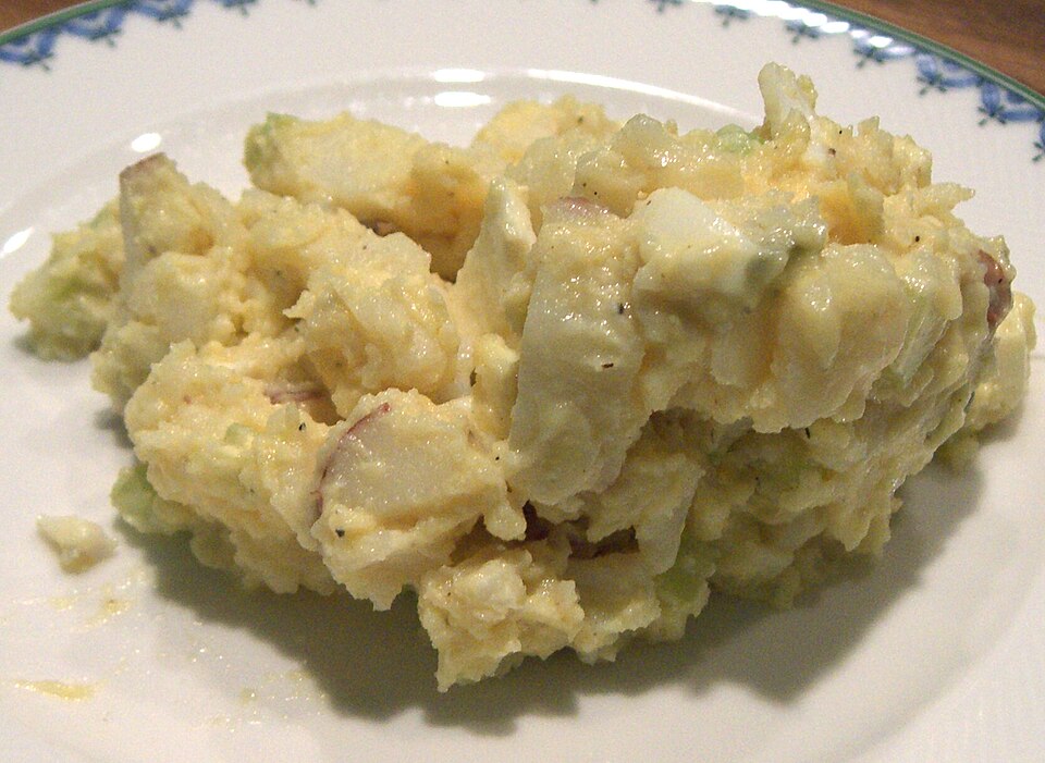 Potato Salad by Zeamays (Originally uploaded to Wikipedia, here.) [Public domain], via Wikimedia Commons